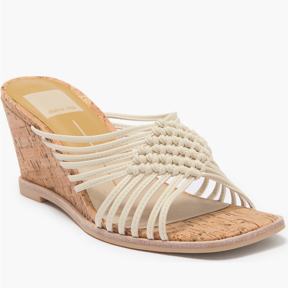 Dolce Vita Cork Wedge Sandal NIB
